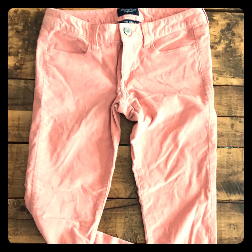 Pink Corduroy Pants